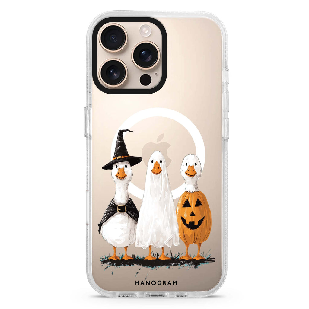 Goosey Ghouls Magsafe 兼容水晶透明保護殼