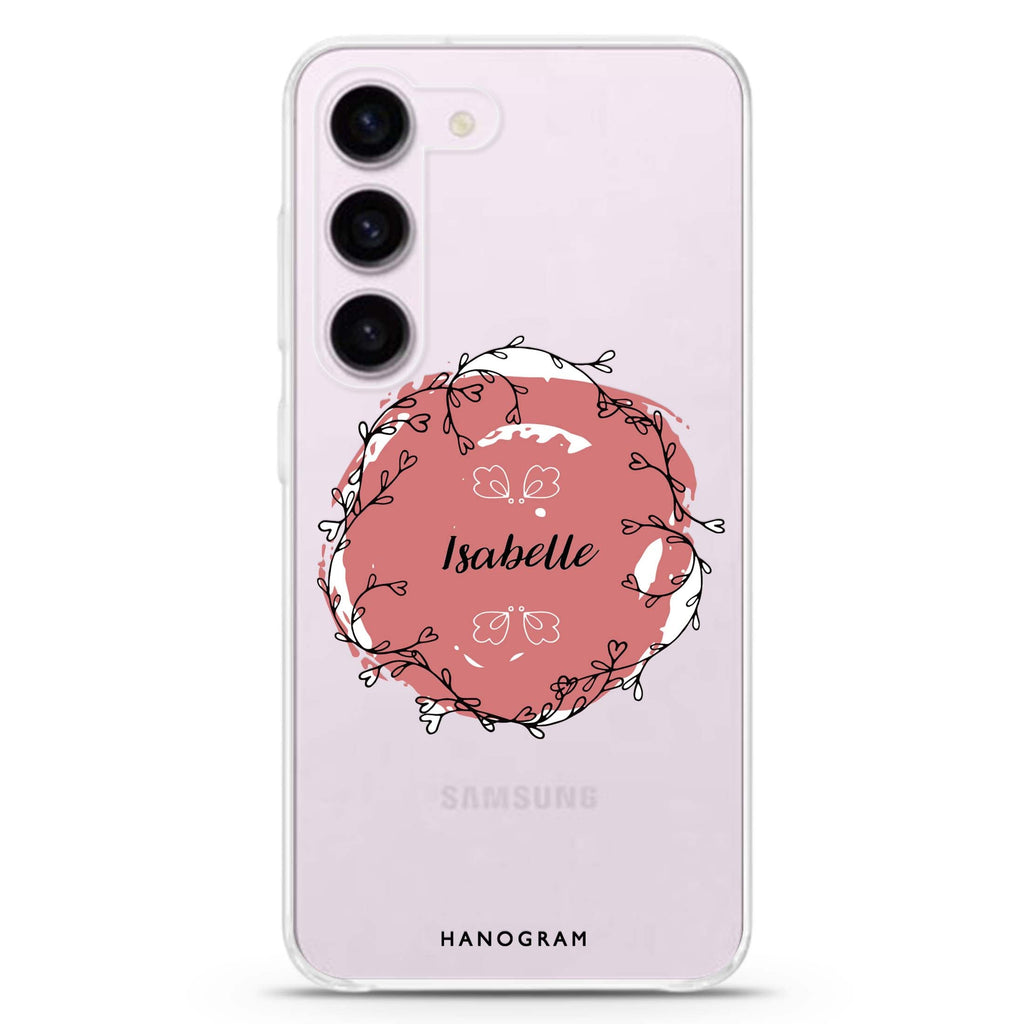 Heart Crown Samsung Galaxy 水晶透明保護殼