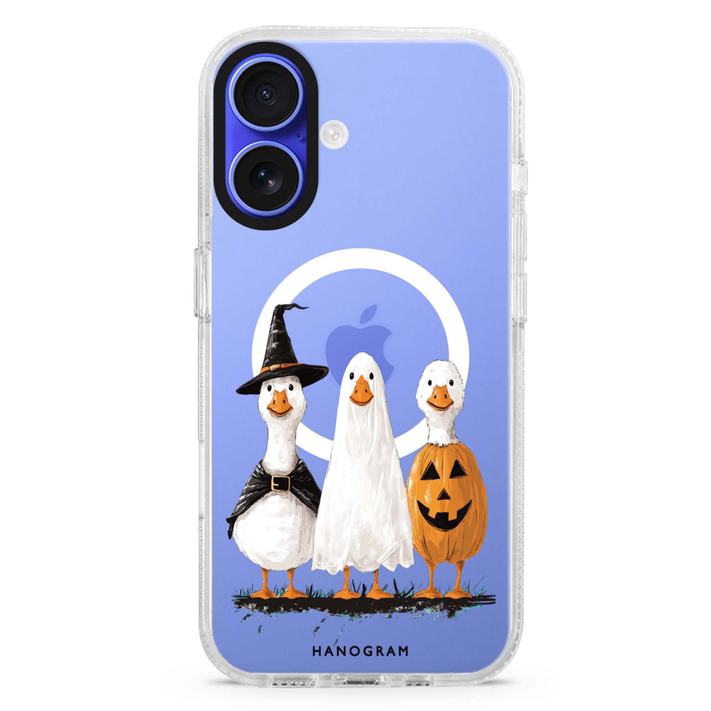 Goosey Ghouls Magsafe 兼容水晶透明保護殼