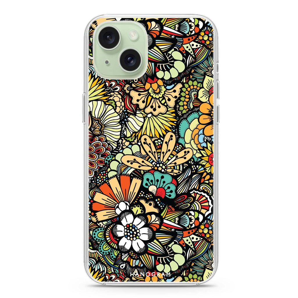 Blooming Harmony iPhone 15 水晶透明保護殼