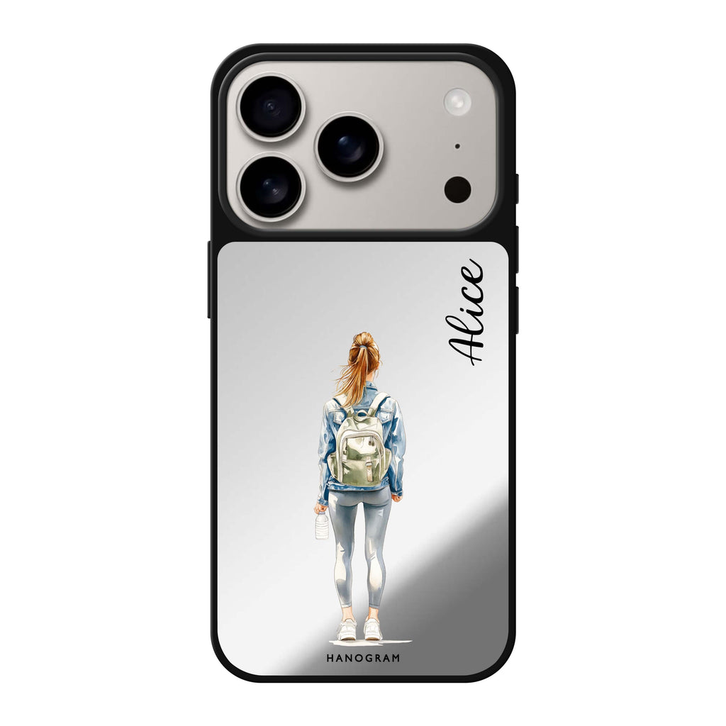 Weekend Flow 抽象藝術 iPhone 17 Pro Max 鏡面手機殼主圖