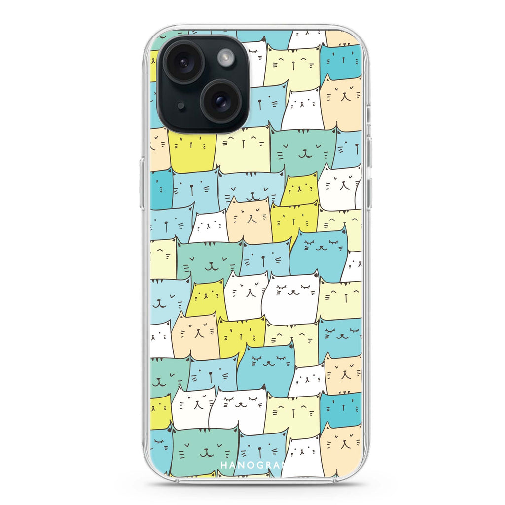 Kitty Chirps iPhone 15 水晶透明保護殼