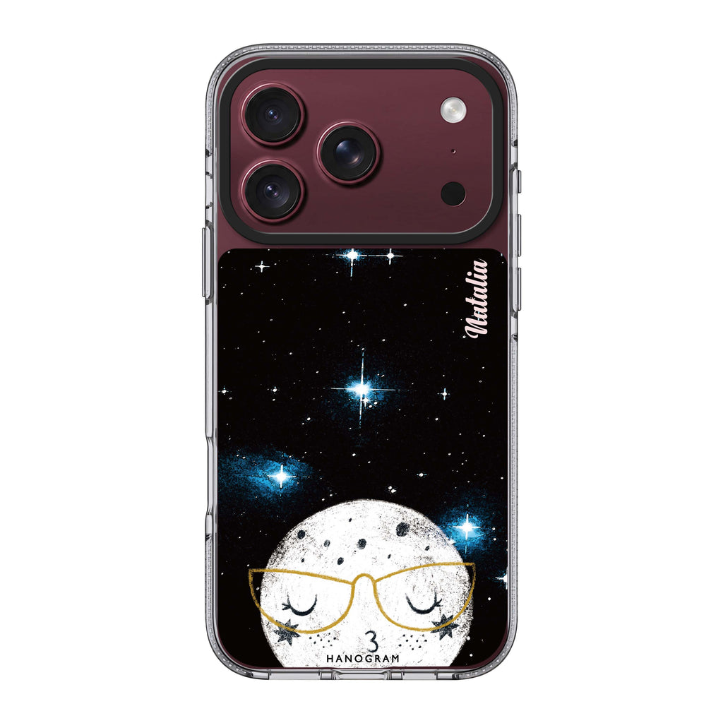 Glasses Moon 水晶透明保護殼