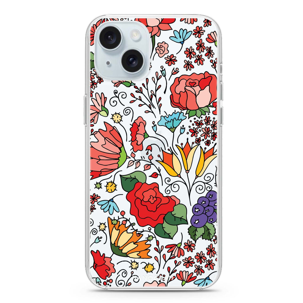 Petal Poetry iPhone 15 水晶透明保護殼