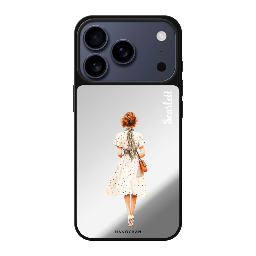 Dot Days 圖案 iPhone 17 Pro Max 鏡面手機殼主圖
