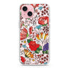 Petal Poetry iPhone 15 Magsafe 兼容水晶透明保護殼