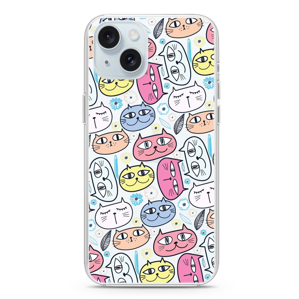 Feline Fantasia iPhone 15 plus 水晶透明保護殼