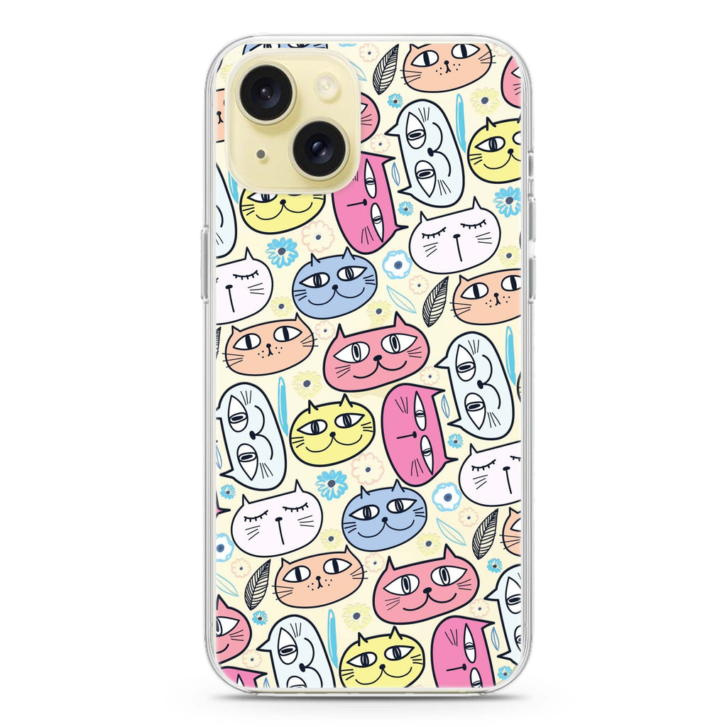 Feline Fantasia iPhone 15 水晶透明保護殼