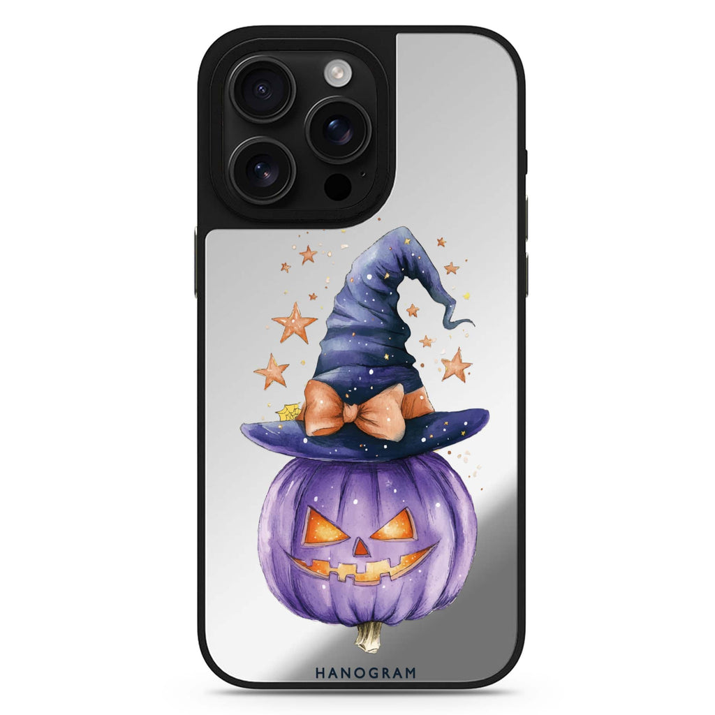 Starry Bow Pumpkin Magsafe 兼容鏡面手機殼