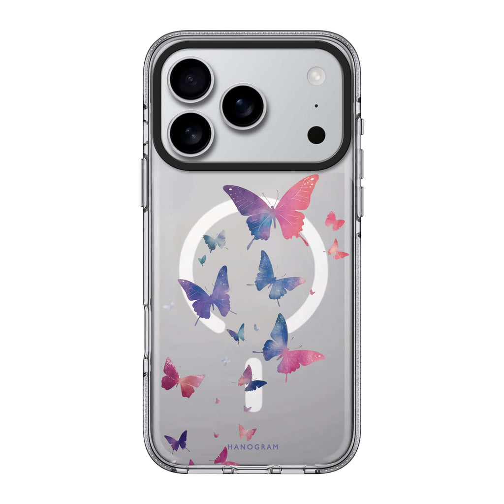 Light Wings iPhone 17 Pro Max MagSafe 水晶透明保護殼 插畫圖案設計 圖1