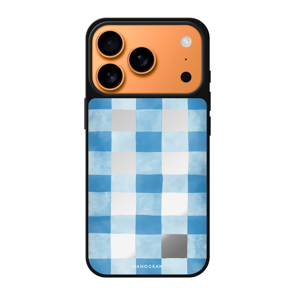 Gingham Sky 自然風 iPhone 17 Pro Max 鏡面手機殼主圖