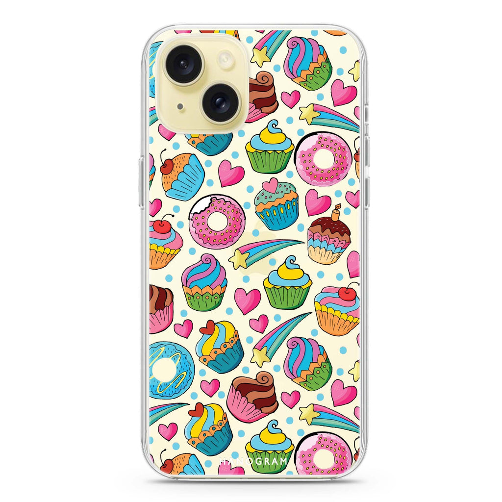 Passion Pastries iPhone 15 水晶透明保護殼