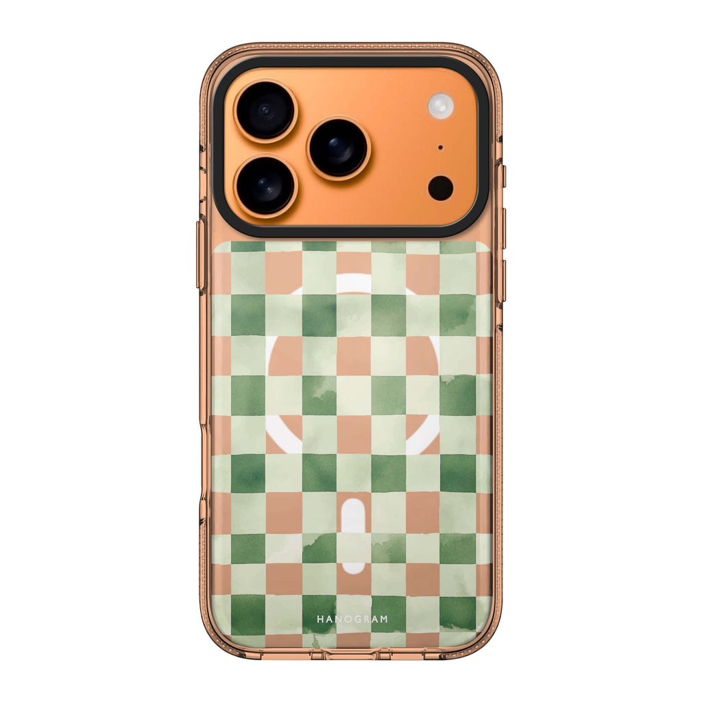 Meadow Checks iPhone 17 Pro Max MagSafe 水晶透明保護殼 花卉圖案設計 圖1