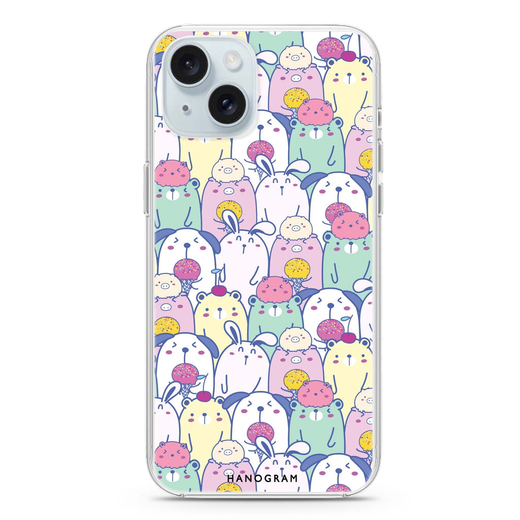 Charm Critters iPhone 15 plus 水晶透明保護殼