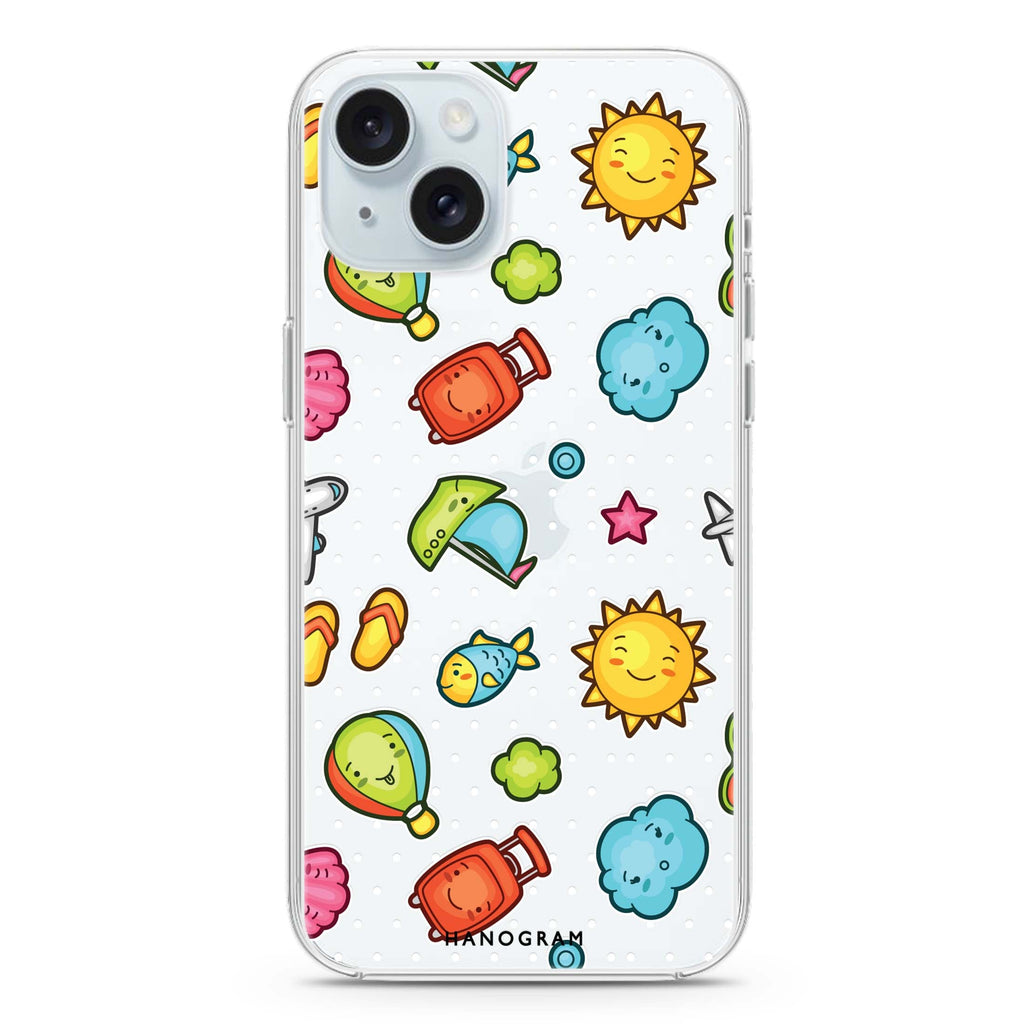 Animagic Adorables iPhone 15 水晶透明保護殼
