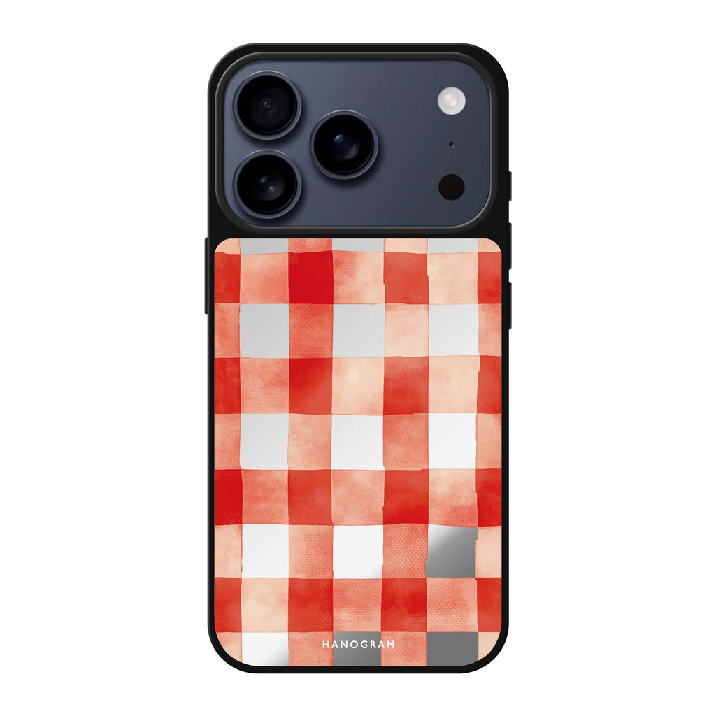 Cherry Checks 櫻桃 iPhone 17 Pro Max 鏡面手機殼主圖