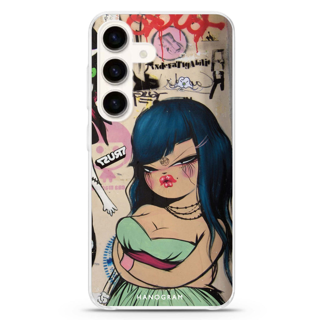 Urban Artistry Samsung Galaxy S26/S25/S24 水晶透明保護殼正面展示