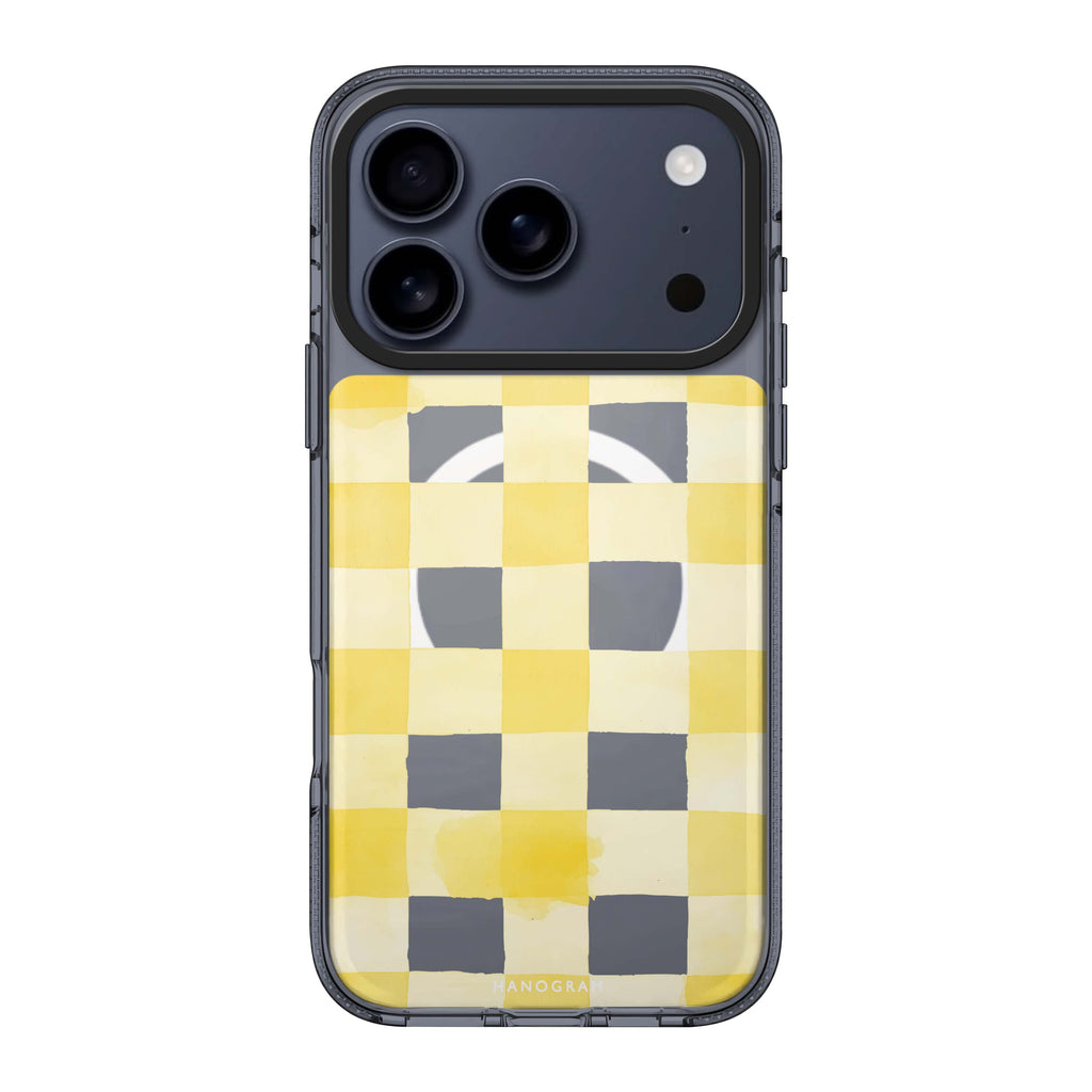 Lemon Checks iPhone 17 Pro Max MagSafe 水晶透明保護殼 水果圖案設計 圖1
