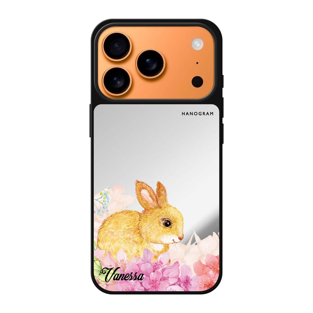 Bunny & Me 兔子 iPhone 17 Pro Max 鏡面手機殼主圖