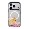 Bunny & Me iPhone 17 Pro Max MagSafe 水晶透明保護殼 兔子圖案設計 可自訂名字 圖1