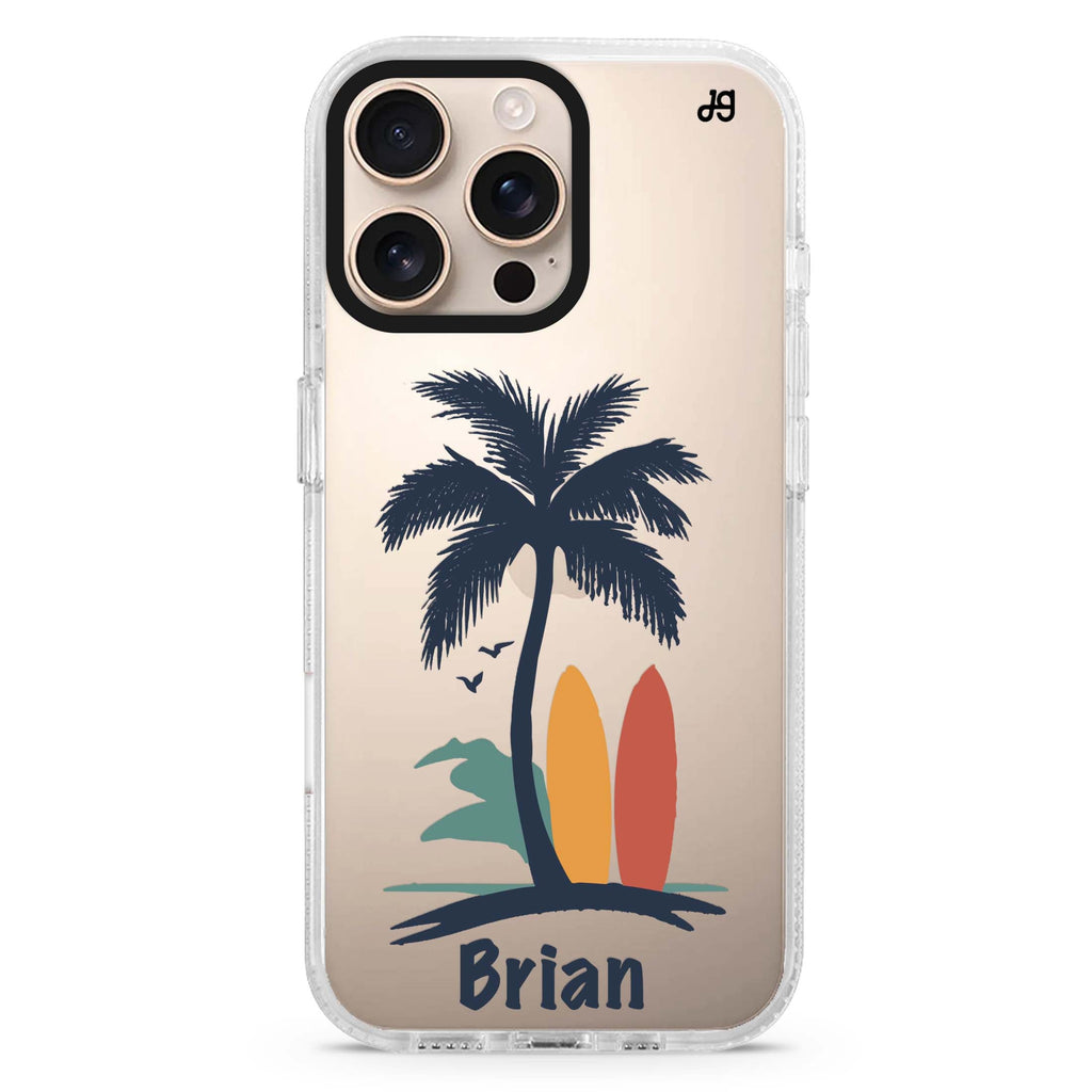 Palm & Board 水晶透明保護殼