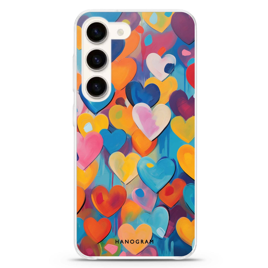 Heartflow Elegance Samsung Galaxy 水晶透明保護殼