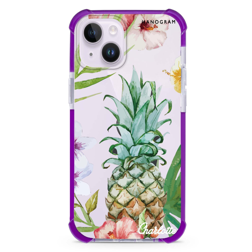 Pineapple & Floral 超強防摔保護殼