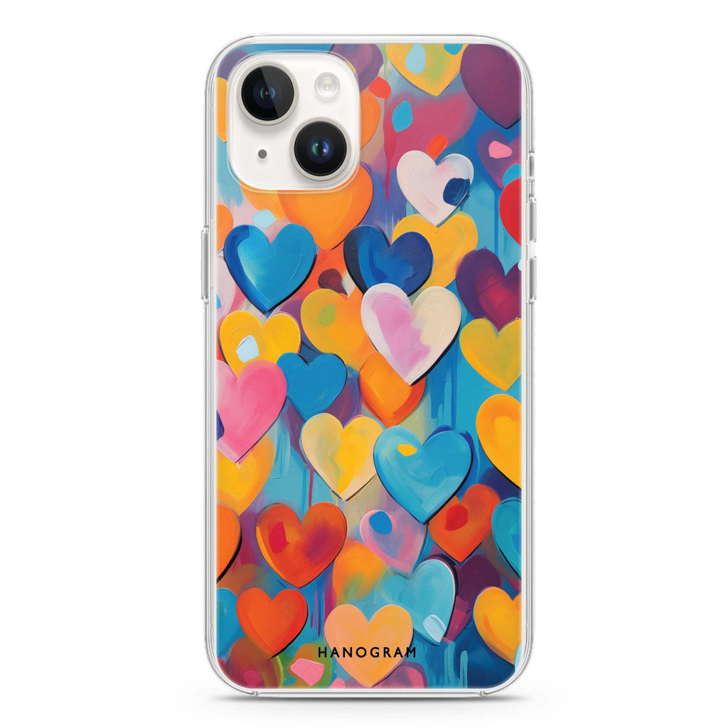 Heartflow Elegance iPhone 14 Plus 水晶透明保護殼