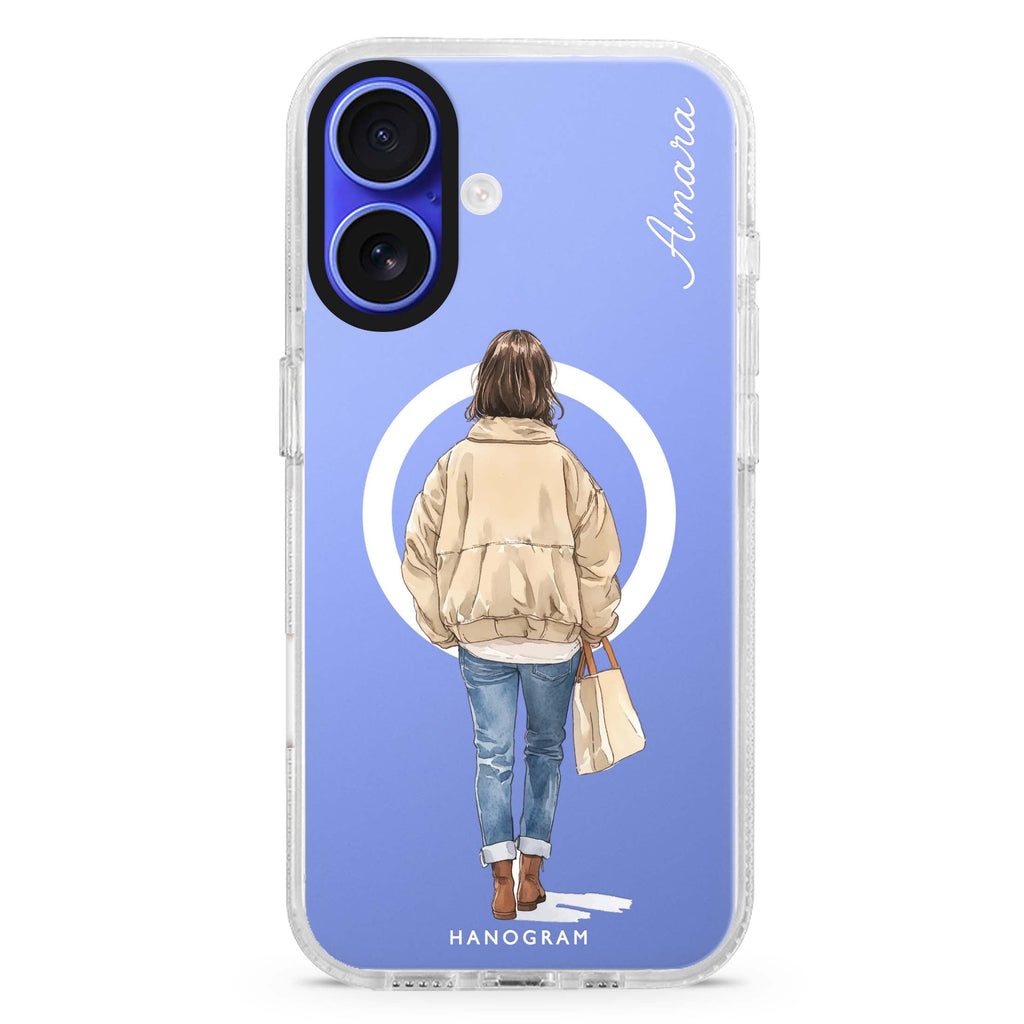 Everyday Stroll Magsafe 兼容水晶透明保護殼
