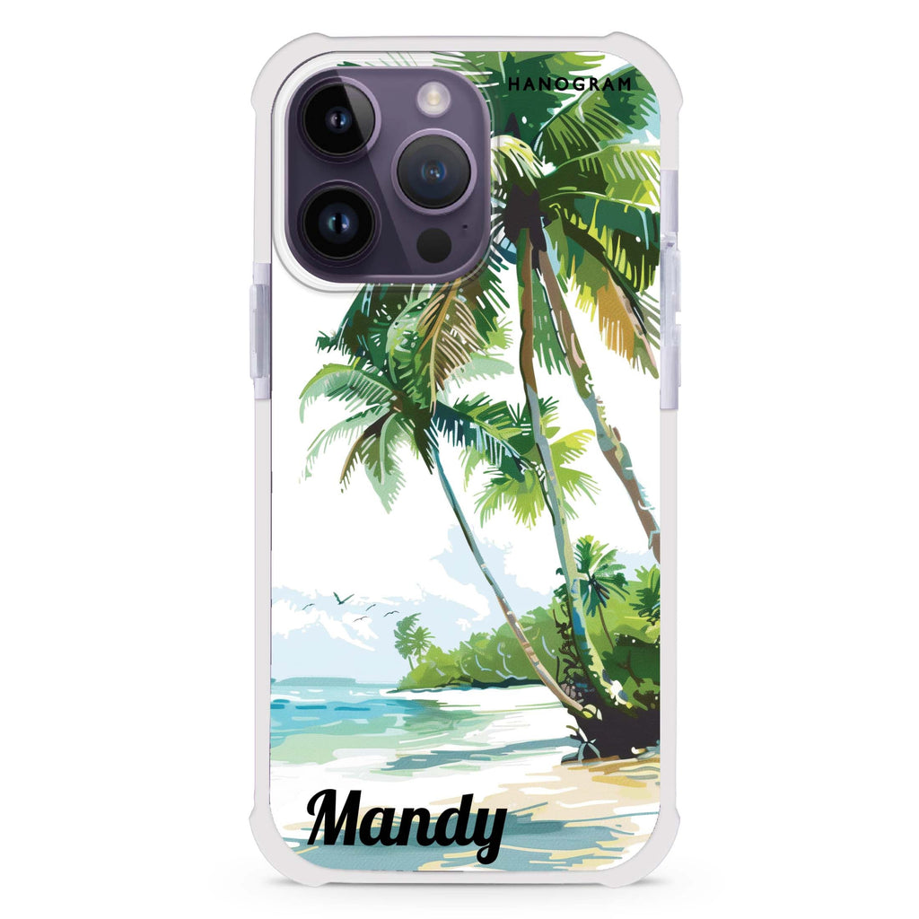 Tropical Tranquility iPhone Magsafe 兼容超強防摔保護殼
