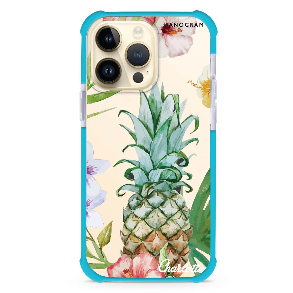 Pineapple & Floral 超強防摔保護殼