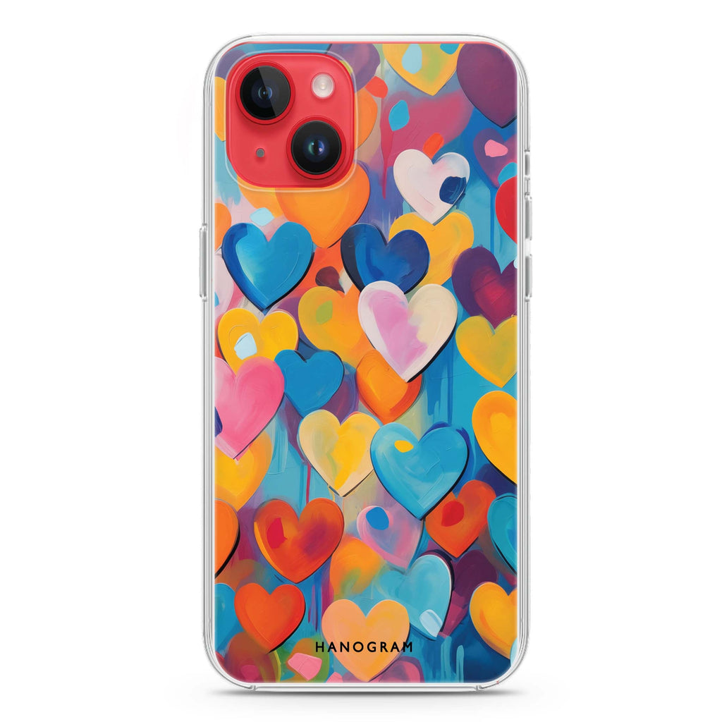 Heartflow Elegance iPhone 14 Plus Magsafe 兼容水晶透明保護殼