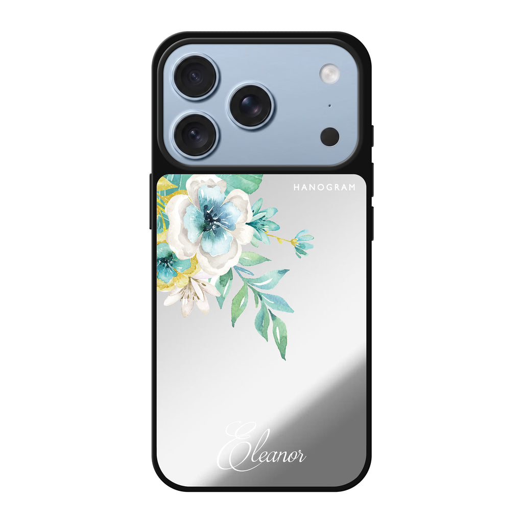 Watercolor Flowers 鏡面手機殼