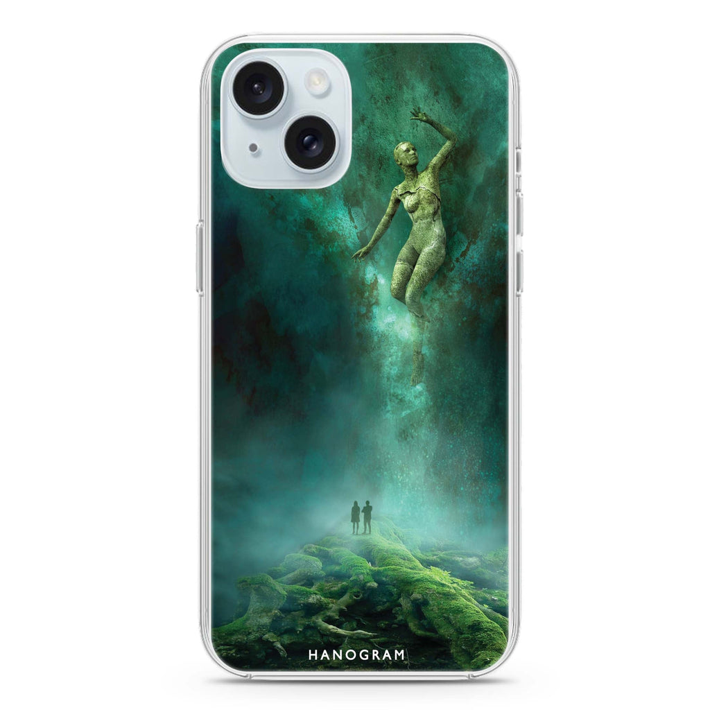 Galaxy Grace iPhone 15 水晶透明保護殼