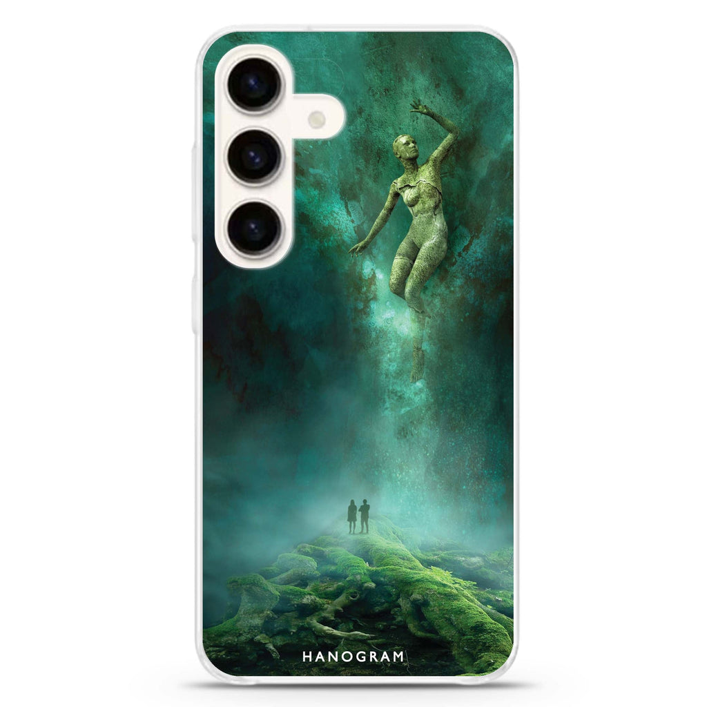 Galaxy Grace Samsung Galaxy S26/S25/S24 水晶透明保護殼正面展示