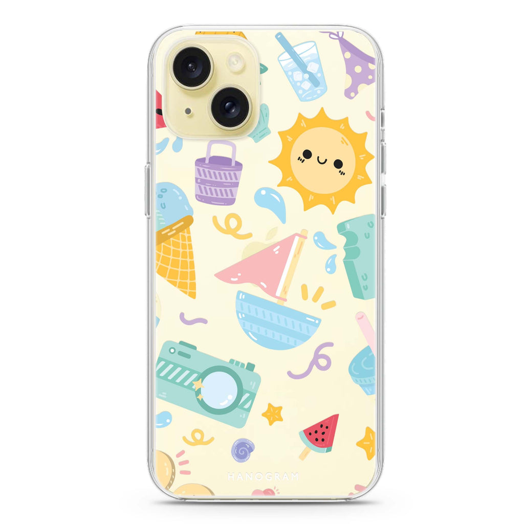 Adorable Aesthetics iPhone 15 水晶透明保護殼