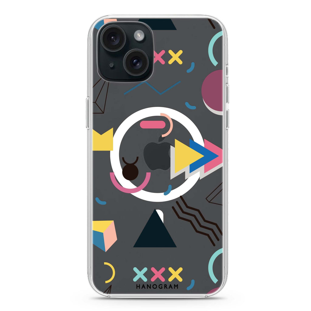 Illusion Inspirations iPhone 15 Plus Magsafe 兼容水晶透明保護殼