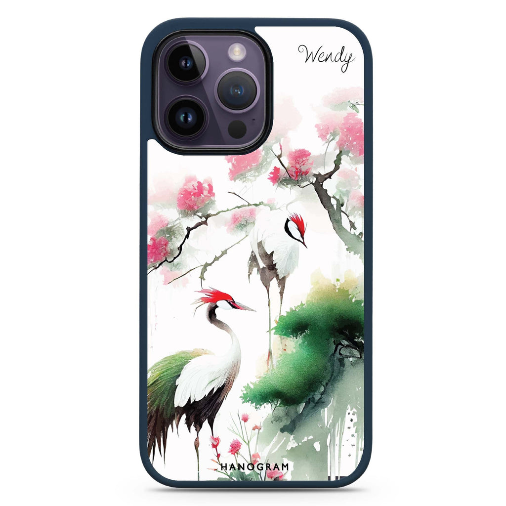 Pines & cranes 防衝擊保護殼