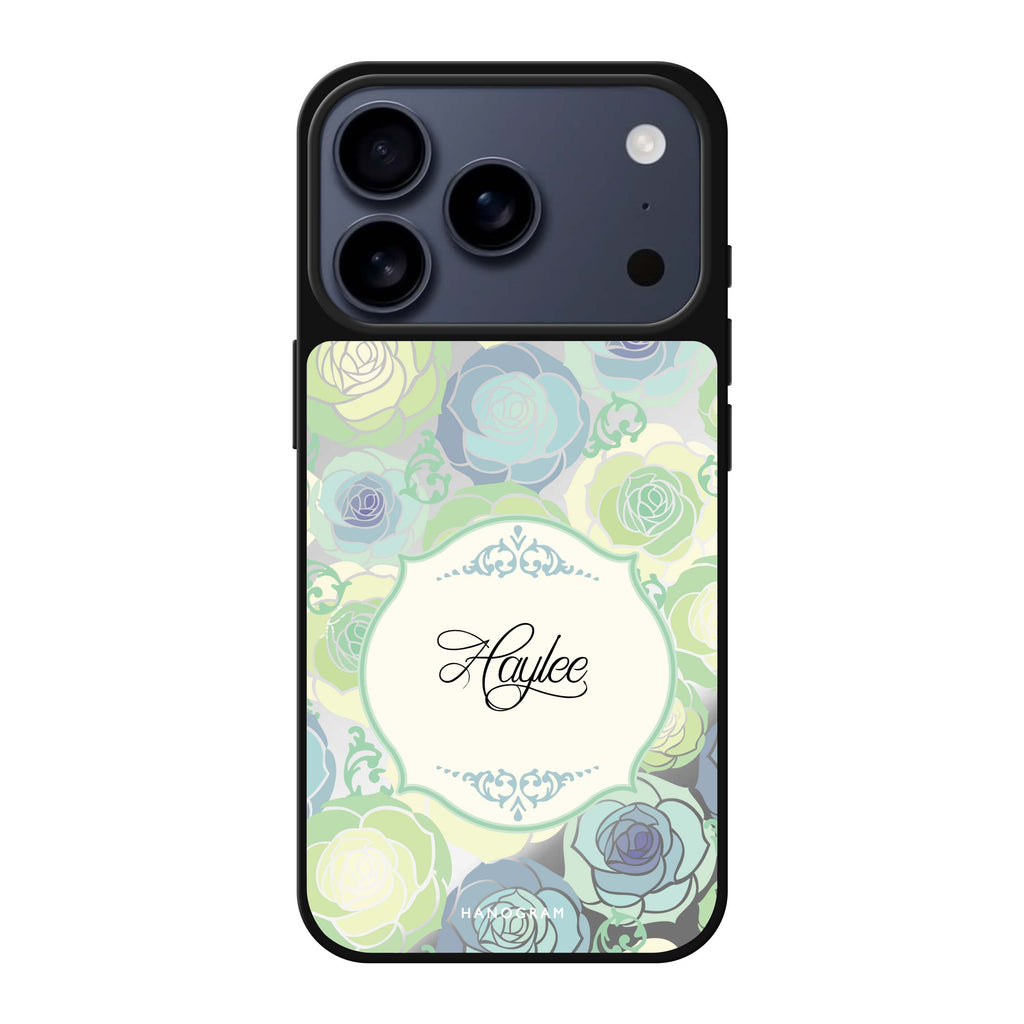 Art of Rose I 粉紅色花卉 iPhone 17 Pro Max 鏡面手機殼主圖