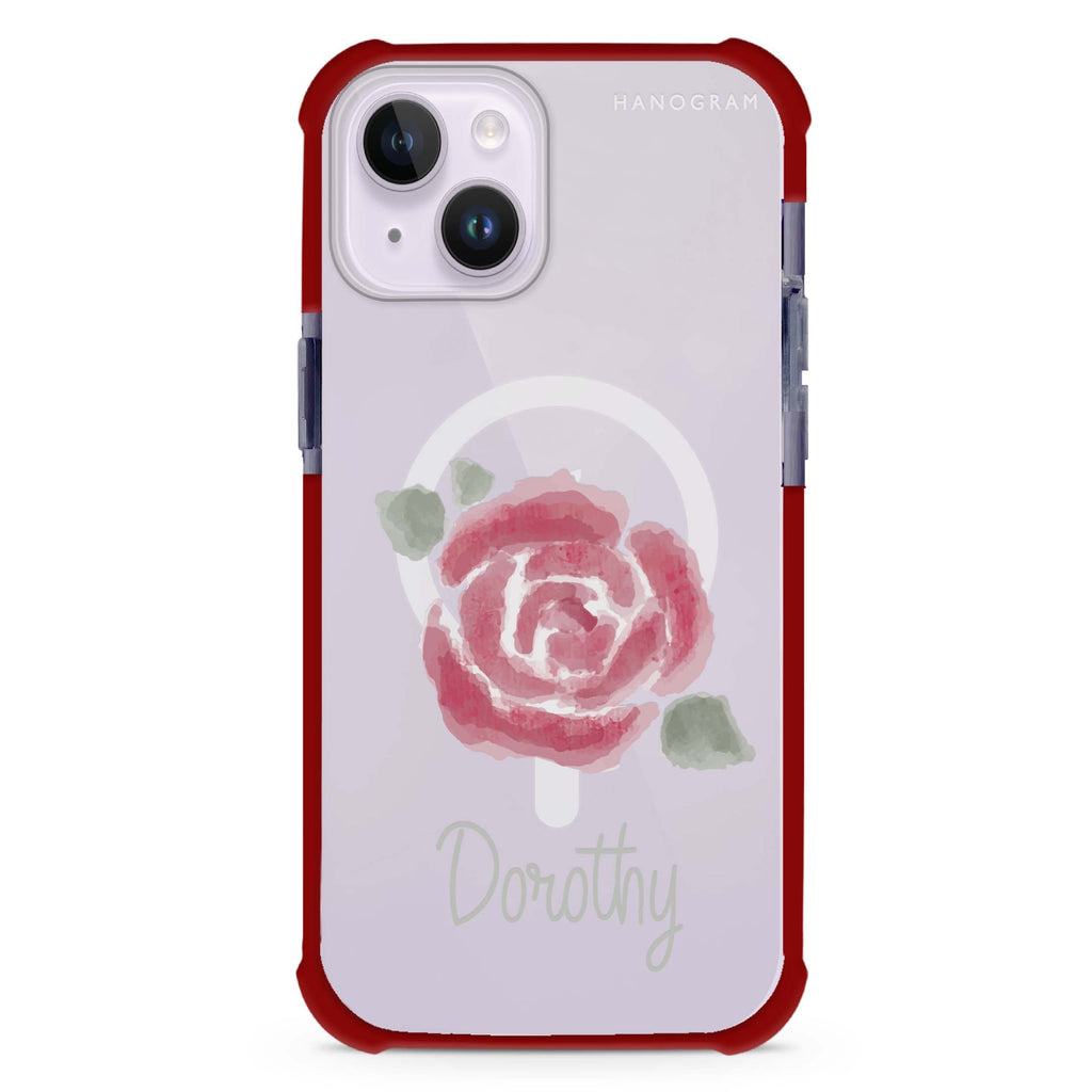 Kiss From A Rose iPhone 15 Plus Magsafe 兼容超強防摔保護殼