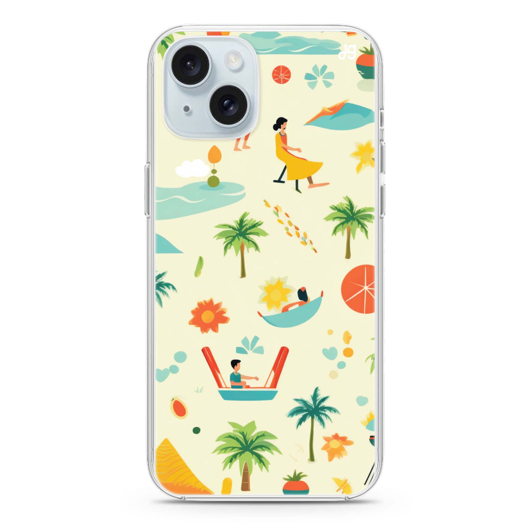 Joyful Play iPhone 15 plus 水晶透明保護殼
