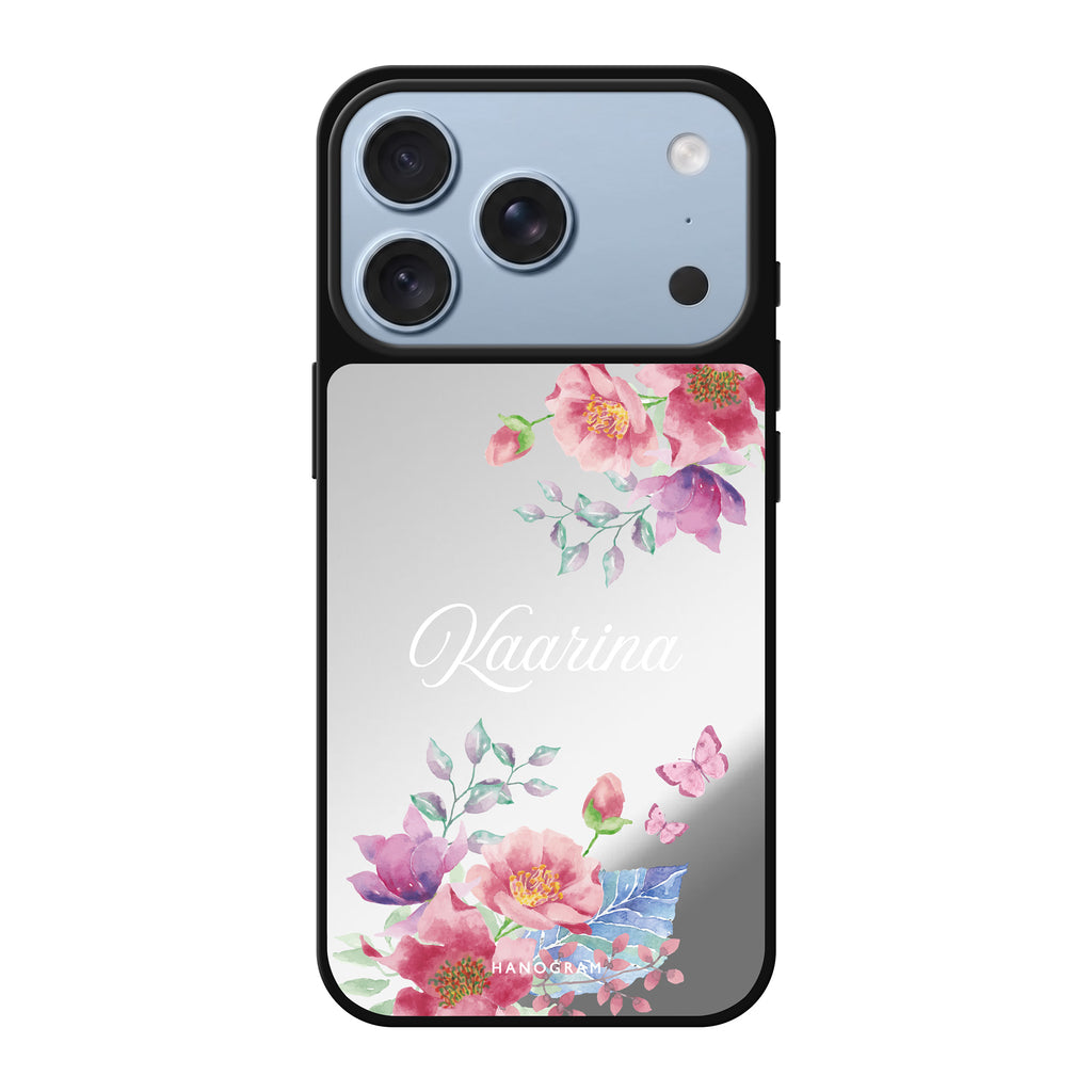 Butterfly Garden 鏡面手機殼