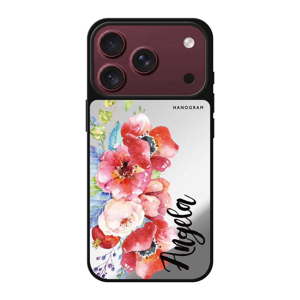 Poppies 鏡面手機殼