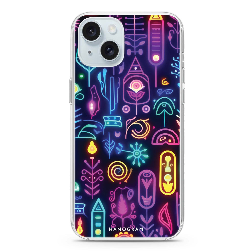 Electric Shine iPhone 15 水晶透明保護殼