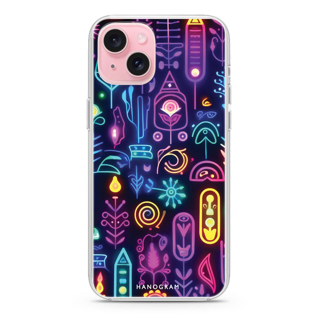 Electric Shine iPhone 15 Plus Magsafe 兼容水晶透明保護殼