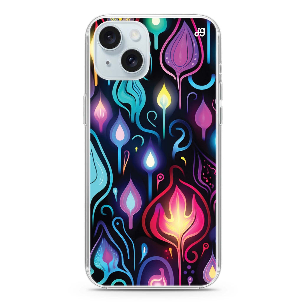 Luminous Nights iPhone 15 plus 水晶透明保護殼