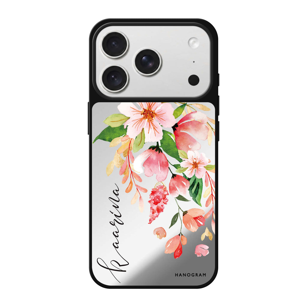 Watercolor Blossom 鏡面手機殼