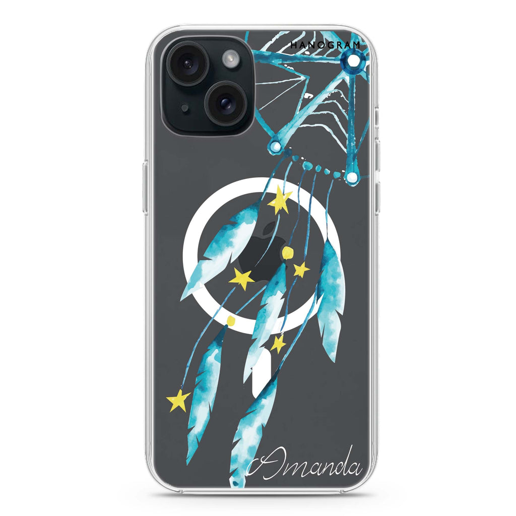 Secret of Five iPhone 15 Plus Magsafe 兼容水晶透明保護殼