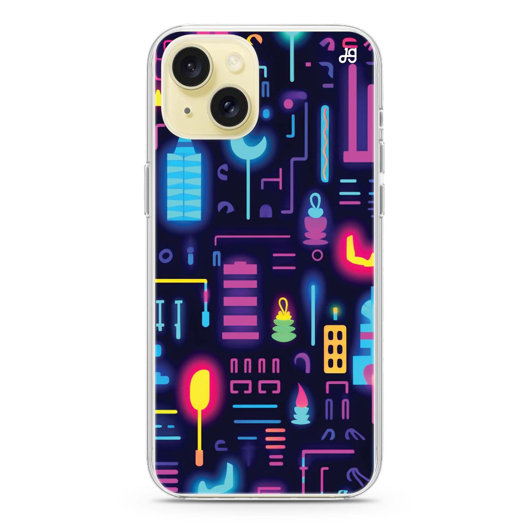 Radiant Pulse iPhone 15 plus 水晶透明保護殼