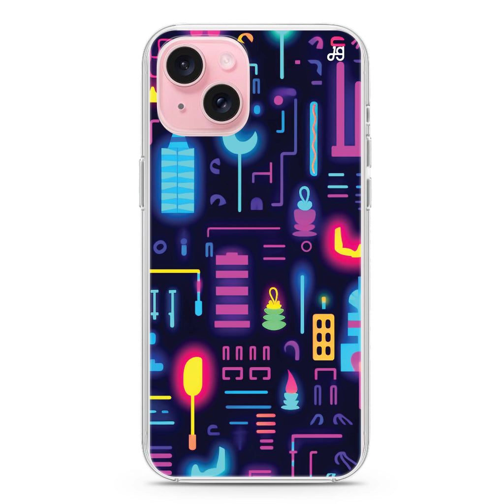 Radiant Pulse iPhone 15 水晶透明保護殼